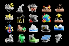 Global Warming 3D Illustration Bundle Product Image 2