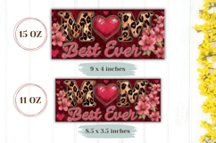 Best Ever Mom Mug Design, Love Mug Sublimation Product Image 2