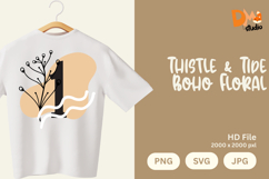 Thistle &amp; Tide Boho Floral Monogram Product Image 1