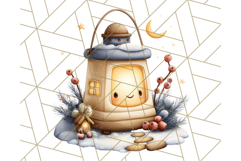 Storybook Santa &amp; Friends PNG Clipart, Christmas Png Clipart Product Image 2