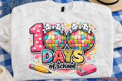 100 Days of School Disco Ball PNG Design 100 days of school Product Image 3