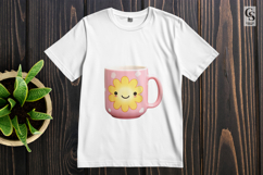 Cute Kawaii Mug Clipart Sublimation PNG Product Image 2