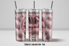 Happy Easter Inflated Tumbler Wrap|3D Inflate Designs Product Image 2