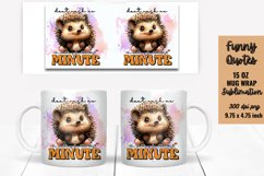 Funny Quotes Mug Wrap Sublimation Product Image 1