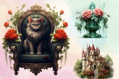 Christmas Castle Clipart Bundle, Christmas Bundle Product Image 3
