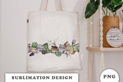 Watercolor Garden Seamless Border png Product Image 2