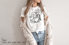 Cute Valentine's Gnome svg Product Image 2