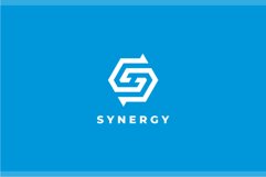 Synergy Letter S logo design vector template Product Image 2