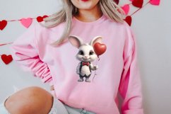 Valentines Day Animals Clipart, Valentines Couple Product Image 2