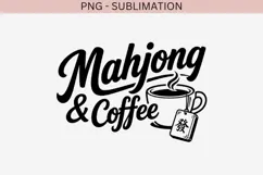 Mahjong quote png design for T-shirts Product Image 2