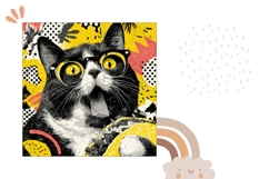 Funny Cat Pillow Case Design, Funny Pillow, Kids Pillow Product Image 2