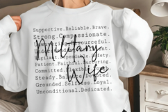 Military Wife SVG Product Image 3