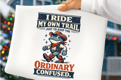 Ride My Own Trail Cowboy Frog Product Image 3