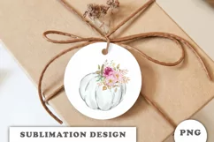 Watercolor Pumpkins sublimation png Product Image 2