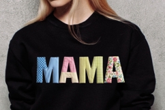 Vol.12 Patchwork Floral Mama - PNG Product Image 2