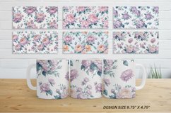 Mug sublimation design with Floral Pattern Product Image 3
