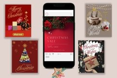 Canva Christmas Advertising Instagram Posts Product Image 2