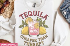 Cheaper Than Therapy PNG, Funny Sarcastic Sublimation Quotes Product Image 3