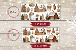 Christmas Cookies Mug Design, Christmas Mug Template Product Image 2
