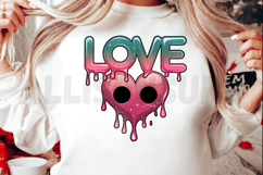 Love Sublimation PNG, Heart love Sublimation PNG Product Image 2