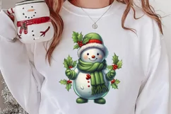 Fairy Christmas Sublimation Clipart, Fairy Christmas PNG Product Image 2