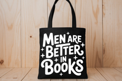 Men Are Better In Books PNG and SVG 10 Colors/Variations Product Image 5