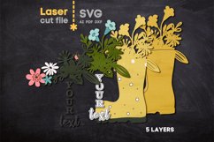 Spring SVG laser cut files for Glowforge Product Image 2