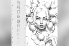 80 Procreate Tropical Girls Stamp Brushes Product Image 5