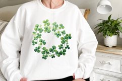 St. Patrick&#039;s Day Clover Clipart Bundle Product Image 4