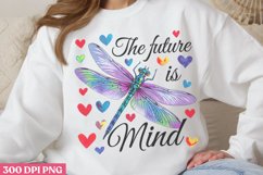 The Future Is Mind PNG, Motivational Sublimation PNG Product Image 2