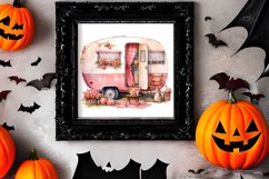 Watercolor Caravan Sublimation Clipart Product Image 2
