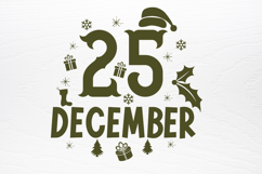Farmhouse Old Christmas Sign SVG Product Image 2
