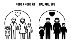 Family Icons Product Image 1