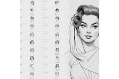 53 Procreate Elegant Classic Stamp Brushes Product Image 5