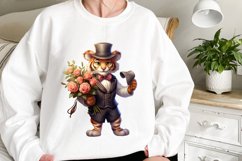 Romantic Gentleman Animal Sublimation Product Image 2
