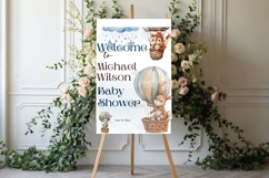 Baby Shower Welcome Sign Template 186 Product Image 2
