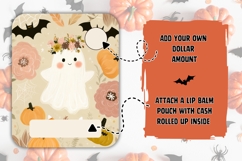 Cute Halloween Gift Card Template, Halloween Money Card Product Image 2