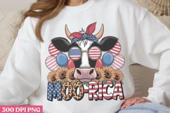 Merica PNG, Western 4th Of July Sublimation PNG Product Image 2