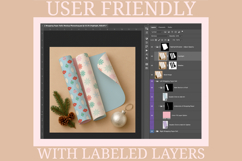 Christmas Wrapping Paper Mockup Bundle Product Image 3
