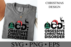 Obsessive Christmas Disorder Svg | Christmas svg | Shirt Svg Product Image 3
