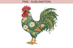 Rooster png design for T-shirts Product Image 2