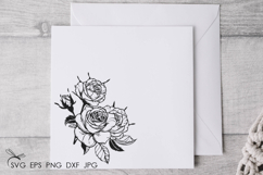 Rose flowers SVG Product Image 2