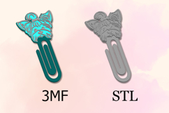 Paper Clip, Yorkie Dog STL/3MF files for 3D Printing Product Image 2