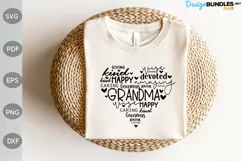 Grandma Heart SVG Cut Files/ Mother's day SVG Design Product Image 2