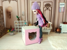 Miniature pet home vector file. Instant download laser cut Product Image 2