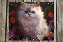 Cute Cats | skinny tumbler Sublimation design bundle, JPG Product Image 2