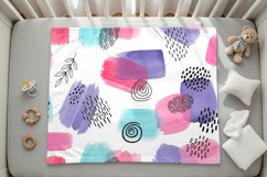 Infant blanket mockup Product Image 3