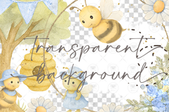 Bee Cute Clipart bundle Product Image 2