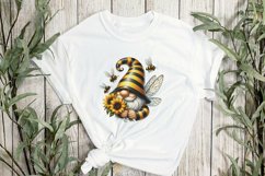Bee Gnome Sublimation Clipart Product Image 2