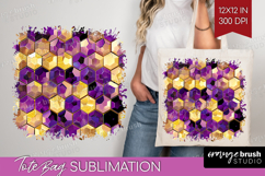 Bee Tote Bag - Honey Bee Tote Bag PNG Sublimation Product Image 1